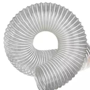 자바라 주름관 pvc 내경 50mm 30mm 투명 호스 덕트 파이프 튜브 연통