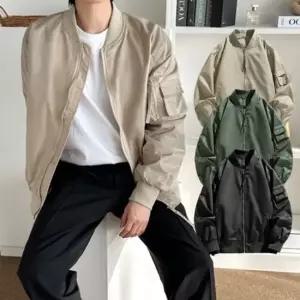 오너클랜 간절기 간절기 봄버 항공 바람막이 블루종 자켓 재킷 남자블루종자켓 트레이닝자켓