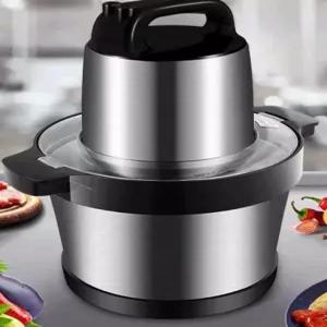 6L 다지기 대용량 스텐 푸드프로세서 고기 민찌 전동 업소용 마늘 가정용