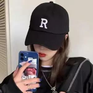 남자 여자 영문 로고 포인트 귀여운 패션 캡 모자