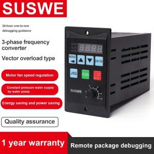 Mico 주파수 변환기 750W VFD 단상 220V 입력 3상 출력 Ac 모터 드라이브용 RS485 인버터