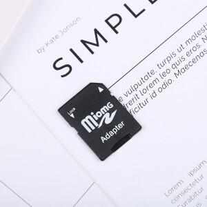 마이크로 SD 트랜스 플래시 TF-SD HC 메모리 카드 어댑터 컨버터 블랙 5 개