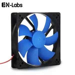En-Labs PC 컴퓨터 120mm 오일 베어링 16dBA 사일런트 케이스 팬 방열판 쿨러 냉각 Molex IDE 4pin 의 12CM