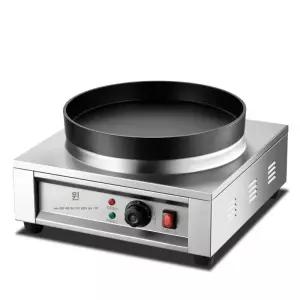 휴게소 크레페기계 업소용 제조기 전기팬 철판 3cm 전병 또띠아 간식 수플레