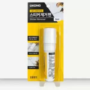 스티커 제거펜 매직 유성잉크 접착제 끈적이 제거 펜타입