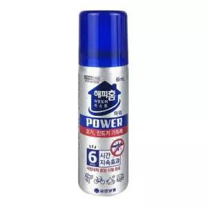 해피홈 아웃도어 파워 모기 진 드기 기피제 65ml -O 홈키파