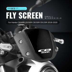 [호환품]바이크 오토바이 스포츠 바이저 윈드 실드 디플렉터 플라이 스크린 Handa CB300R CB250R - 용
