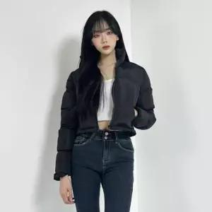 노멀 핏보장 모브 핏혁명 크롭 패딩