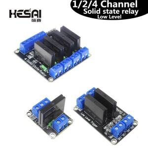 Arduino용 1/2/4 채널 솔리드 스테이트 릴레이 G3M 호환B-202P DC-AC PCB SSR 입력 5VDC 출력 240V AC 2A