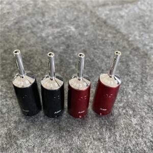 바나나 플러그 1003 시리즈 실버 스페이드 커넥터 하이엔드 스피커 DIY 오디오 케이블 어댑터용