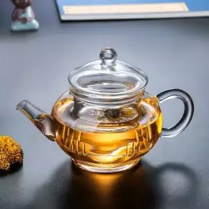 차와향 내열유리 차포트 250ml 티메이커 유리차포트 유리티포트