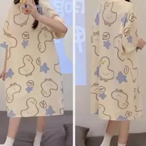 반팔잠옷 빅사이즈 실내 여성 냉감 파자마 홈웨어 반바지 잠옷