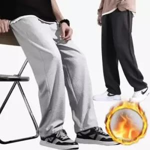 겨울운동복 기모 일자 바지 와이드 밴딩 츄리닝 트레이닝 팬츠