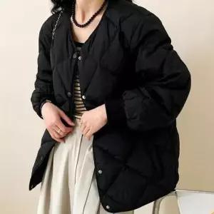 여성패딩 퀼팅 여성 오버핏 아우터 점퍼 경량 패딩 누빔패딩