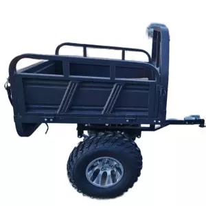 후면 적재함 atv 4륜 카고박스 트렁크 짐칸 일체형 견인 화물운반