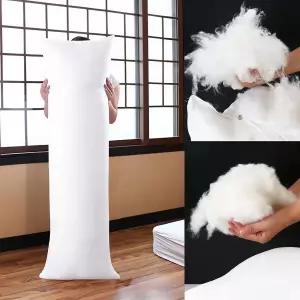다키마쿠라 내부 베개 대형 본체 삽입 옆침반용 통기성 전신 - 부드러운 긴 침대 x 50cm 20 54인치