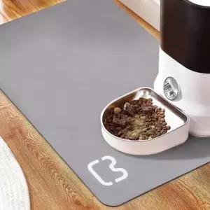 [반려] 규조토 반려동물 식기매트 80x50cm 흡수왕 매트