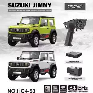 알씨카 Suzuki Jimny 오프로드 그린 무선 1개 (표준형) RC 카 조종 배터리 4