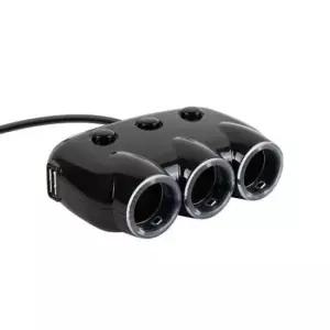 차량용 멀티 시거잭 충전기 3포트 듀얼 USB 용충전기 핸드폰충전기 용고속충전기 차량