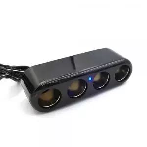 자동차 4구 차량용 멀티시가 소켓 포트 12V DC 시거잭