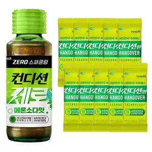 컨디션 제로 스파클링 메론소다맛 100ml x 40병 + 컨디션환 x 10개