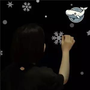 눈꽃 장식 시트지 구성 창문 장식용 고급스런 크리스마스 크리스마스트리 앵두전구트리
