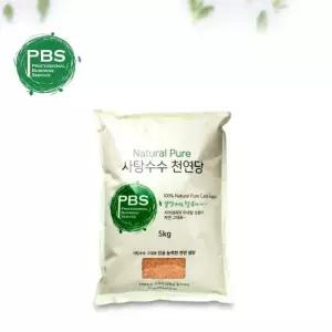 PBS비정제사탕수수천연당 5kg 시럽용천연당 절임식품용천연당 (W8D46E3)