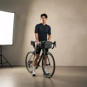 자전거 가방 수납 터치 스마트 휴대폰 핸들바