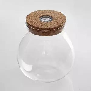 고품질 마리모 키우기 LED 유리병 꾸미기 코르크병 마리모키우기 마리모병 마리모어항 WFOAART