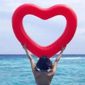 빅사이즈튜브 호캉스 물놀이용품 촬영용 튜브풍선 대형