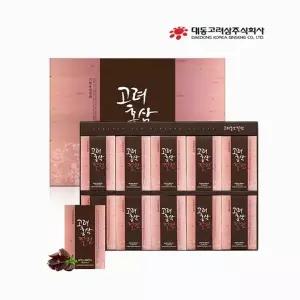 [NS홈쇼핑][본사직영] 대동고려삼 4년근 고려홍삼절편 20g x 10개 (1박스)+쇼핑백 꿀에 절인..[35927495]