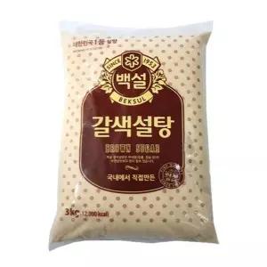 씨제이 갈색설탕 3KG 식자재 (WE59379)