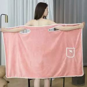 G126419_(골프웨어) 골프 샤워 타월 샤워가운 로브 바스타월 (WDB4E41)