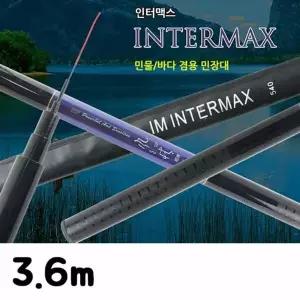 ST 인터맥스 민장대 민물 바다 낚시대 3.6m