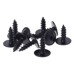 10pcs 엔진 커버 Undertray Splashguard 휠 아치 Torx 나사 V.W Au.di 5x16mm 클립 머드 가드 범퍼 등