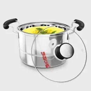 키친아트 계란찜 냄비 초콜렛 중탕 냄비 찜 냄비 16cm 찌개냄비 (WD9F58A)