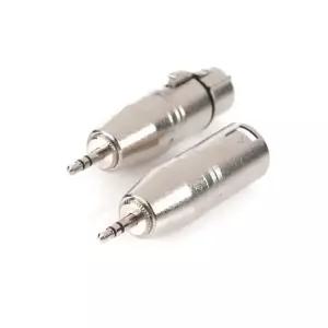 XLR(수)-3.5ST 변한젠더 XLR(암)-3.5ST 변환잭 (W07227A)
