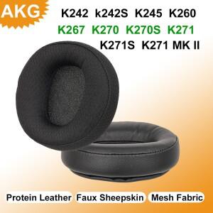 AKG K242 K260 MK2 헤드폰용 3가지 의 두꺼운 이어 패드 쿠션