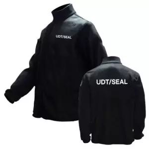 플리스자켓 블랙 기모 겨울 후리스 집업 UDT/SEAL