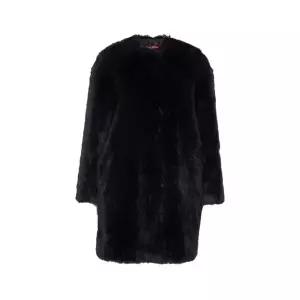 [막스마라] 25FW 에로스 EROS 퍼 라운드넥 코트 펄 블랙 2526456012 003