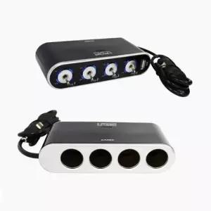 카렉스 아이팝 스위치 USB 4구소켓 / 멀티소캣 시가잭
