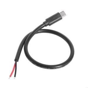 2P 강화  C 수컷 DIY 충전 케이블 전화 태블릿 액세서리 18AWG 와이어 연결 라인