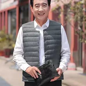 남성 겨울 패딩 코트 등산 정장조끼 경량 자켓 파카