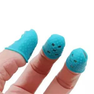 [룽스_63]고무 지폐골무 손가락 골무 지폐골무 문서골무 1P