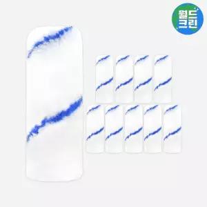 월드크린 이지 페인트 롤러 리필 4호 100mm 10p 로라 도배 미장 도장 페인팅 셀프