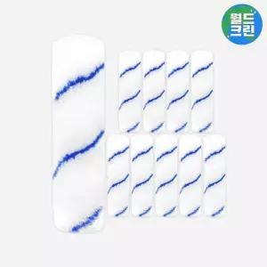 월드크린 이지 페인트 롤러 리필 6호 150mm 10p 로라 도배 미장 도장 페인팅 셀프