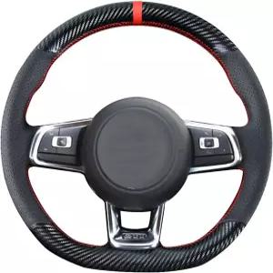 폭스바겐 제타 GLI 2015-2021 / 골프 R 2015-2019 7 MK7 GTI 액세서리용 Lonky Auto 커스텀 핏 OEM 블랙