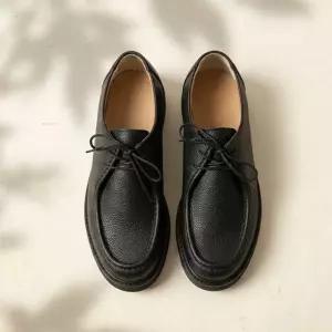 [쥬비샵]5cm 키높이 스웨이드 왈라비 슈즈 데일리 로퍼