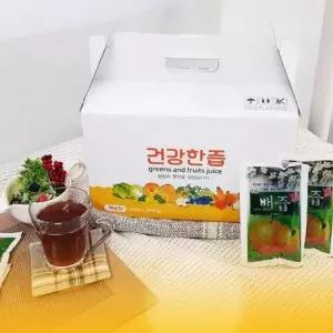 목 기관지 잔기침 선물세트 도라지배즙 100봉 건강한즙 추석 명절 답례품