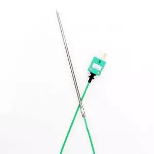 튀김온도계 K 타입 오븐 탐침형 센서 프로브 PTFE 케이블 130mm